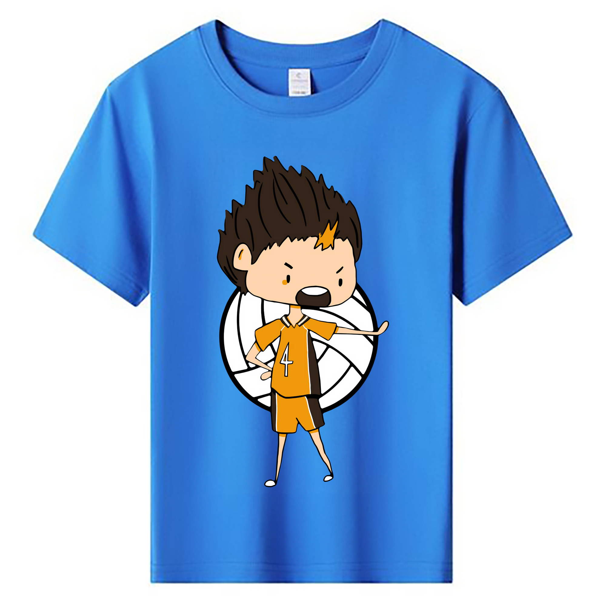 （画像用） ハイキュー!! Haikyu!! 綿100％キッズTシャツ（フロントプリント）